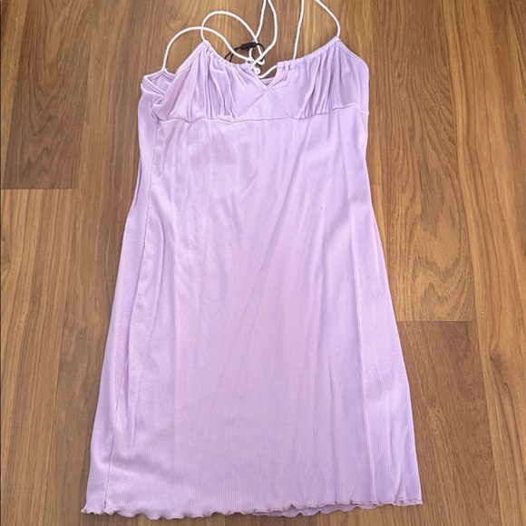 Zaful Lilac Ribbed Texture - Picture 4 of 7